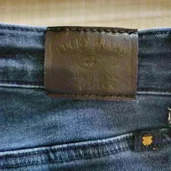 Lucky Brand Hayden Skinny Jeans Country Coastal Cowgirl Western Size 14 / 32 - Picture 2 of 11